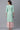 Green Embroidered kurta-Pink Palazzo Set
