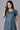 Blue kurta- Straight Palazzo Set