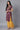 Purple kurta-Yellow Palazzo Set