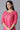 Pink Embroidered kurta-Blue Palazzo Set