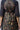 Black A-line Floral Print kurta