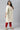Off White Zari Embroidered Cotton Dobby Plus Size kurta