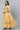 Yellow Printed Dress wirh Cutout Details