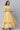 Yellow Printed Dress wirh Cutout Details