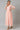 Pink A-line Glitter Print Dress