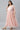 Pink A-Line Glitter Print Plus Size Dress