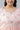 Pink A-Line Glitter Print Plus Size Dress