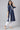 Blue Embroidered Denim kurta