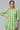 Green Dobby Printed Ethnic kurta