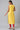Yellow Cotton Sleeveless Printed kurta