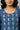 Blue Thread Embroidery Pure Cotton Straight Kurta and Trouser Set