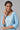 Blue Embroidered Round Neck Ethnic kurta