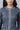 Blue Denim Printed Calf-Length Dress