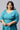 Green Cotton Rounded Hemline Plus Size kurta