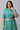 Green Cotton Shirt Collar Plus Size kurta