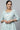 Blue Gathered Rayon Midi Dress