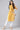 Yellow Asymmetric Placement Kurta