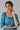Blue Floral Printed A-line Kurta and Palazzo Set