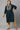 Blue Zari Embroidered and Sequin Plus Size kurta