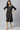 Black Zari Embroidered Ethnic Liva Kurta