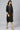 Black Zari Embroidered Ethnic Liva Kurta