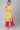 Yellow Foil Floral Printed kurta