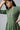 Green Yarn-Dyed Stripe Print LIVA Dress