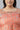 Peach Foil Printed A-Line Plus Size Liva kurta