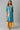 Blue Asymmetrical LIVA kurta with Zari Embroidery