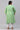 Green Dobby Printed Plus Size kurta