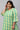Green Dobby Printed Plus Size kurta