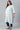 White Dobby Printed Ethnic Plus Size kurta