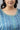 Blue Dobby Printed Ethnic Plus Size kurta