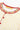White and Yellow Printed kurta with Embroidered Collar