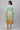 Yellow Floral Flared Dress