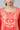 Red Floral Foil Print Ethnic kurta