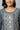Grey Floral Printed Sequined Ethnic kurta