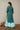 Green Floral Foil Print Ethnic LIVA kurta