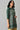 Green Floral Printed Sequined Ethnic LIVA kurta