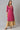 Pink Classic Gold Zari Yarn-Dyed kurta