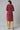 Maroon Floral Printed Sequined Ethnic LIVA kurta