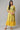 Yellow Festive Dress With Embroidery On Yoke