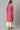 Pink Floral Printed Sequined Ethnic kurta