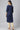 Blue Colour Block Aurelia kurta