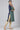 Blue Colour Block Aurelia kurta