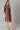 Brown Floral Printed Sequined Ethnic Kurta