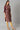 Brown Floral Printed Sequined Ethnic kurta