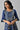 Blue Voil Festive Dress