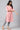 Pink Rayon kurta with Lace Detail