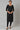 Black Rayon kurta With Lace Detail